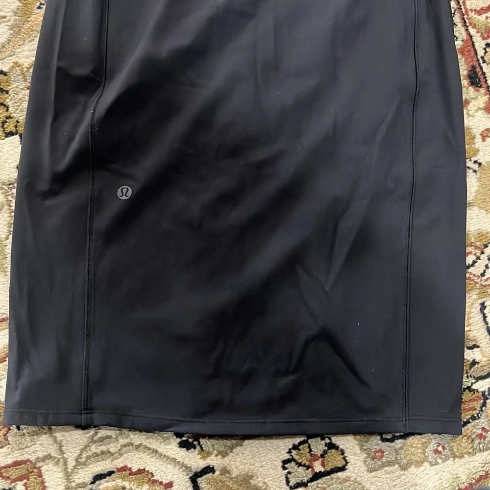LuLu Lemon Long Black Tank Dress - Picture 5 of 5